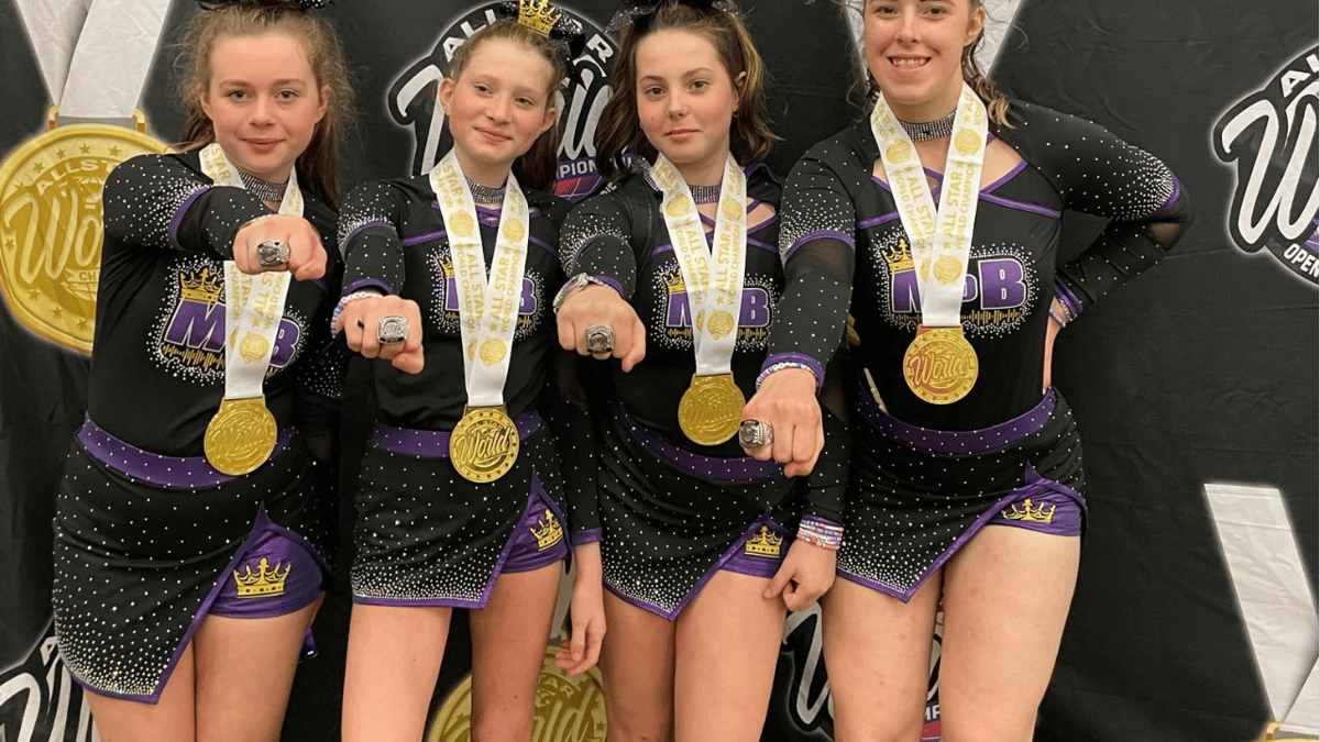 Devon cheerleading team crowned world champions in Florida budetoday